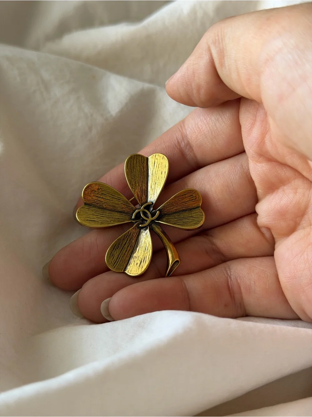 CHANEL brooch shaped